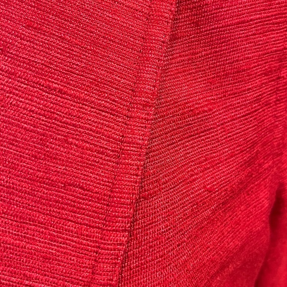 Jones New York size 6 Vibrant Scarlet Blazer - Picture 3 of 6